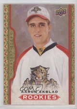 2014-15 Upper Deck Masterpieces Rookies Red Framed 43/100 Aaron Ekblad #172 2ld