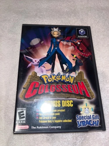 New ListingNintendo GameCube - Pokemon Colosseum Bonus Jirachi Disc 2003 CIB