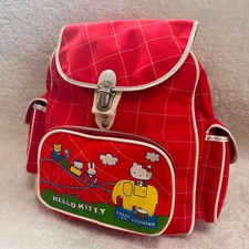 Hello Kitty Extremely Rare Showa Retro Hello Kitty Backpack Vintage