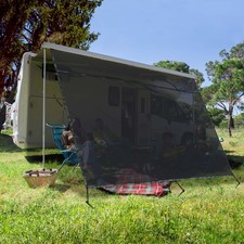 6x19' UV Blocker RV Awning Shade RV Awning Sun Shade Screen MeshCamping Trailer