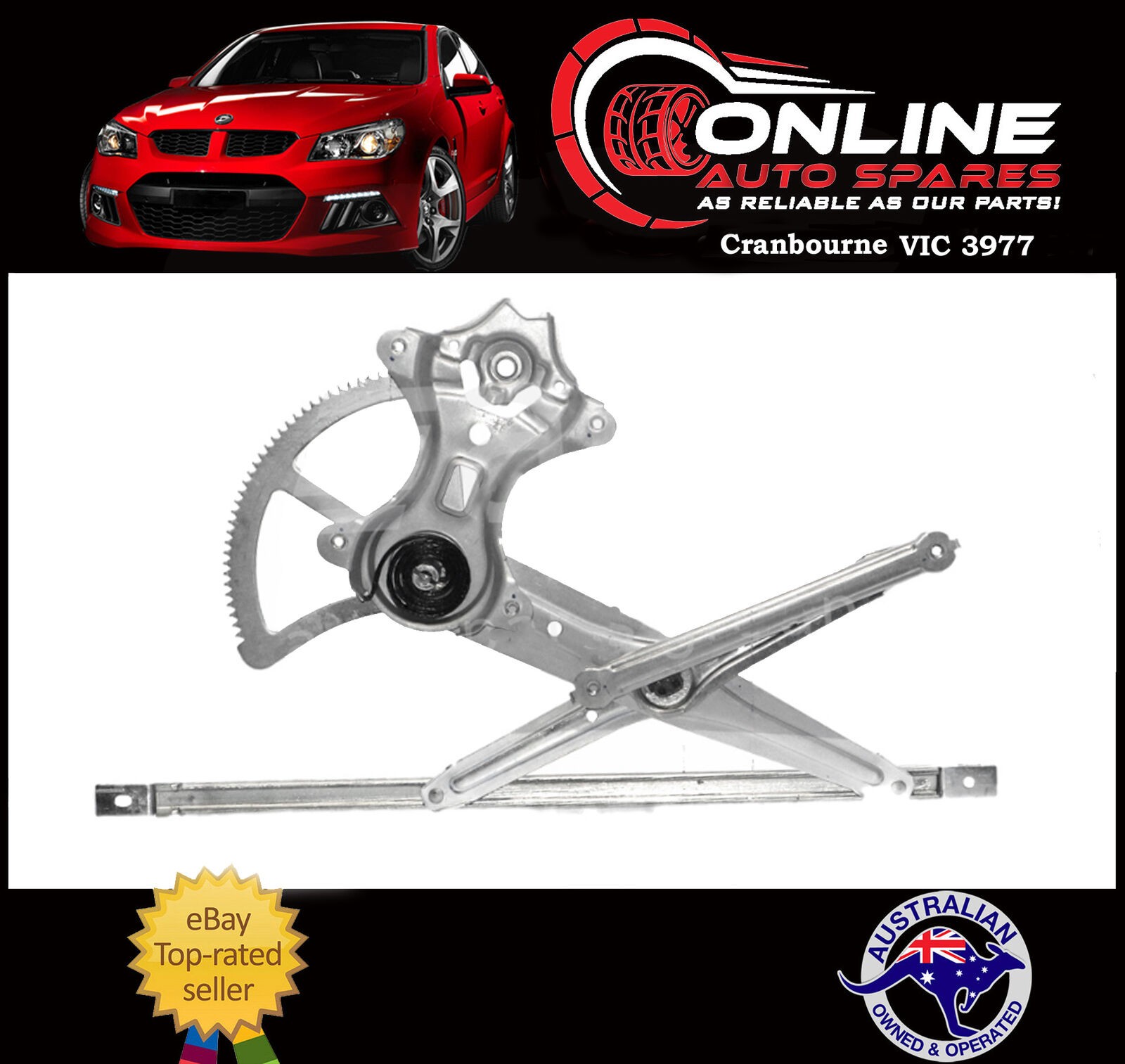 Front Door Window Regulator RIGHT fit Toyota Camry 8/02-6/06 Electric W/O Motor