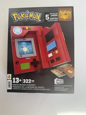 MEGA Pokémon Building Toys Set, Kanto Region Pokédex with 322 Pieces