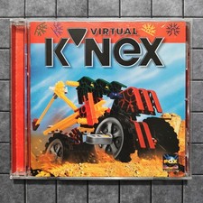 VIRTUAL K'NEX (1998) Windows (PC, CD-ROM) - Complete CIB - EXCELLENT
