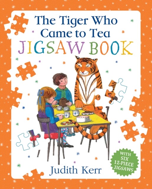 The Tiger Who Came To Tea Jigsaw Book by Judith Kerr (Hardback Book)