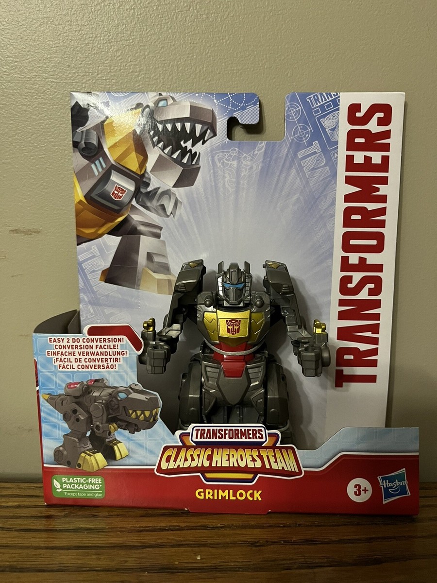 GRIMLOCK Transformers Classic Heroes Team Rescue Bots Dinobots