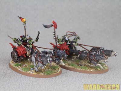 Warhammer AOS WDS WDS painted Gloomspite Gitz Sunsteala Wheelas a68