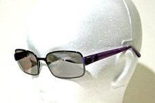 Y2K Womens NOS EXALT CYCLE GLAMOUR AMPERE Purple Sunglasses Size 56/18 140 Italy
