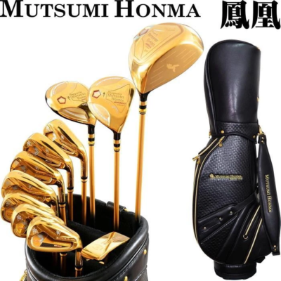 Mutsumi Honma MH488X Phoenix Houoh 11 Club Full Set with Caddy bag