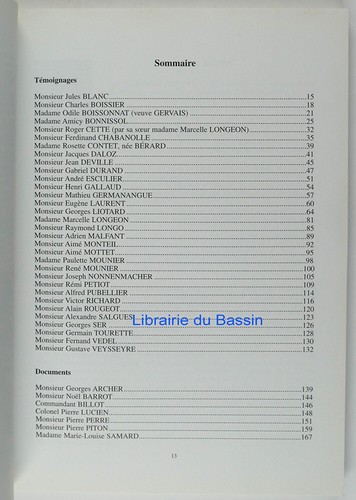 Témoignages de résistants 1940-1945 Collectif 2003 - Picture 4 of 5