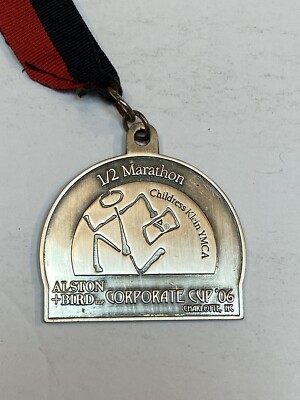 Alston Bird Corporate Cup 2006 Charlotte NC 1/2 Marathon Medal YMCA Finisher