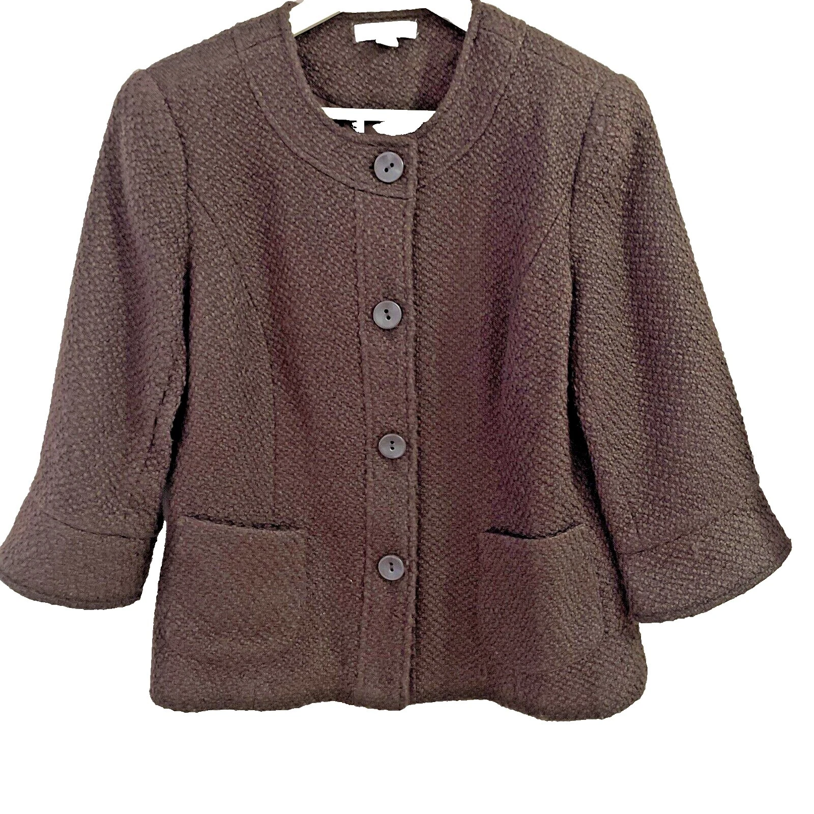 Mezcla de lana de mujer Coldwater Creek trajes y Marrón Suit Separates para Mujeres