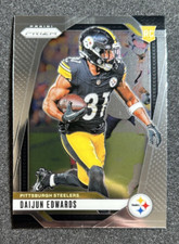 2024 Panini Prizm - Rookies Silver Prizm #323 Daijun Edwards (RC) Steelers