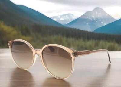 NEW Bottega Veneta BV 277/S 54POH TRNSP RUST AUTHENTIC SUNGLASSES 56-19-140 $300