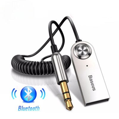 Bluetooth Adapter For Car 3.5mm Jack USB Receiver Speaker Auto Handfree Car Kit