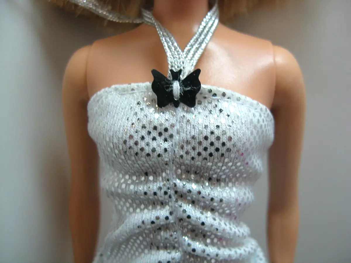 Ebay deals silver dress