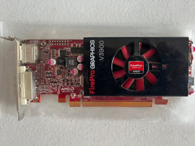 AMD FirePro V3900 1 GB GDDR3 RAM PCI Express GFX Card Priority Free S&H