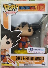 Funko Pop Goku & Flying Nimbus #109 - Dragon Ball - Dañado / Damaged