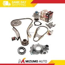 Timing Chain Kit Water Oil Pump Fit 02-07 Chevrolet GMC Hummer Isuzu 3.5 4.2