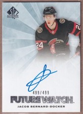 2021-22 SP Authentic '11-12 Retro Future Watch Jacob Bernard-Docker RC AUTO /499