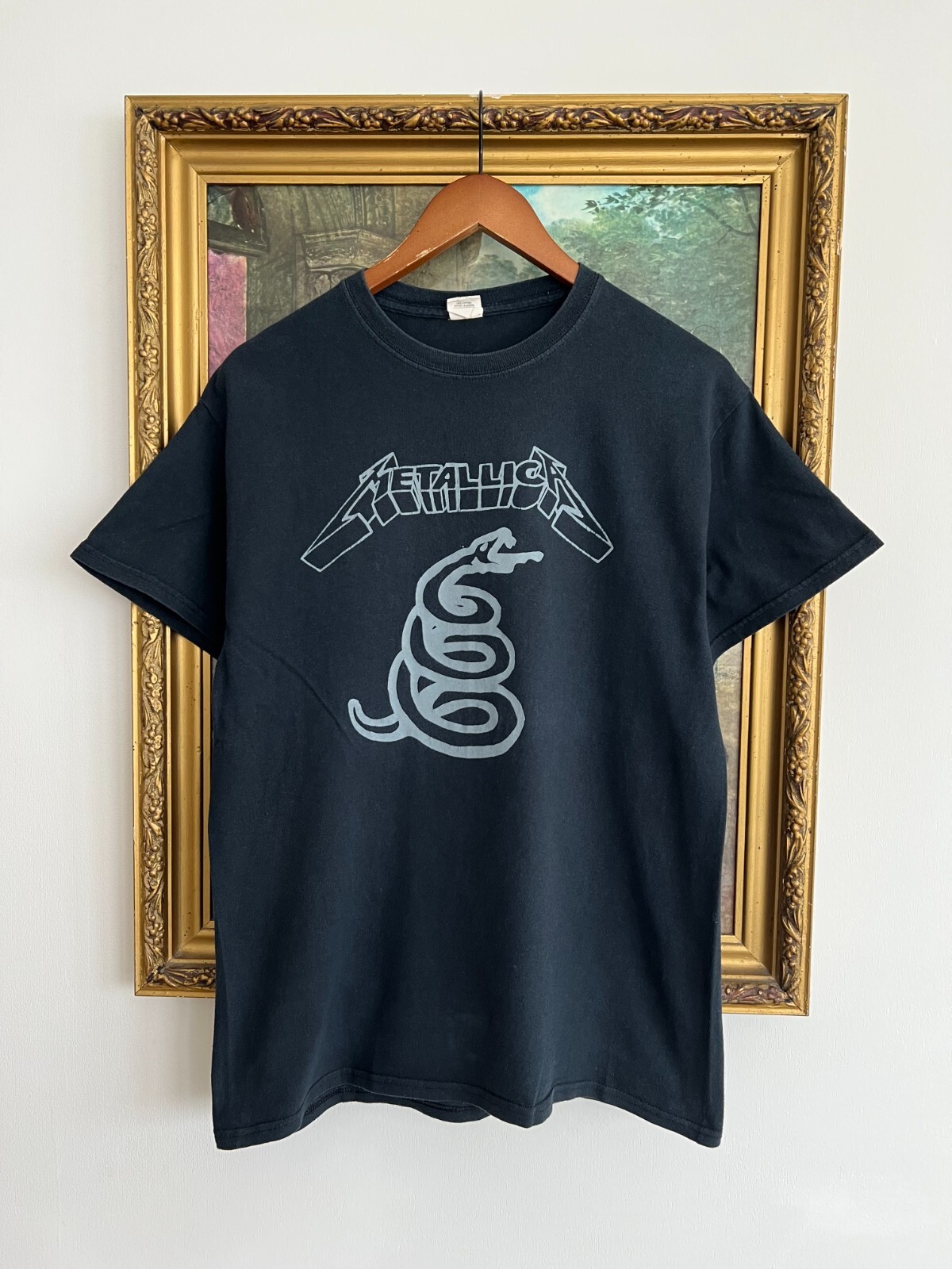 T-shirt Vintage Rock Années 70 'Rock On' - Taille M - Occasion Très Bon état