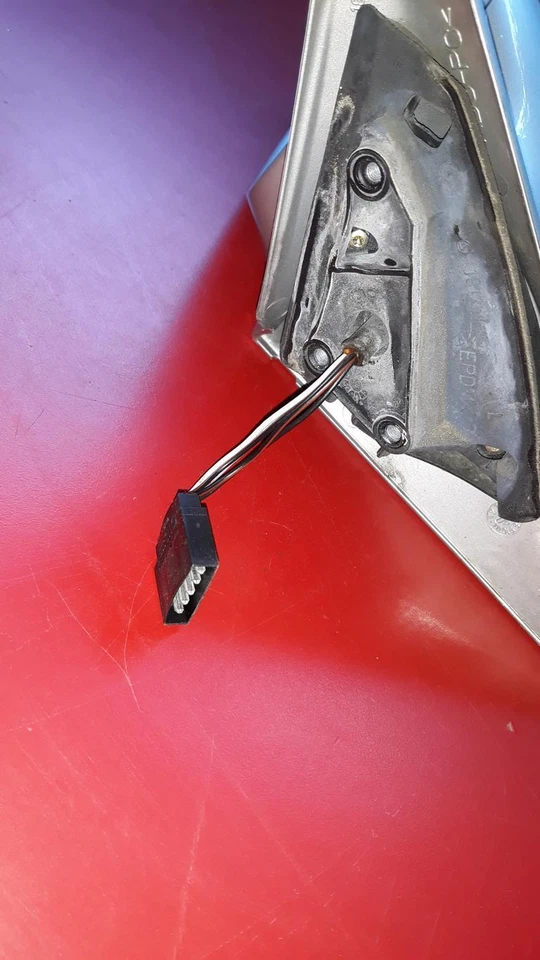 Specchietto SX Portiera Del Conducente Argento Brillante 744 Mercedes SLK R170 - Immagine 3 di 3