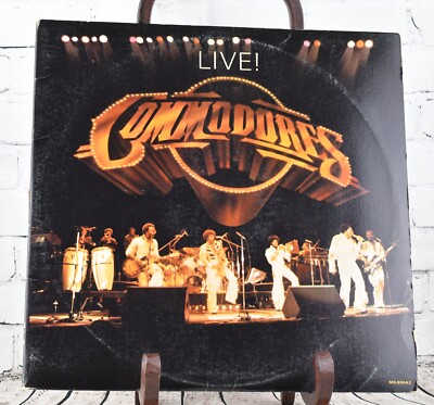 Commodores - Live! 2x12'' LP/Vinyl Album, 1977
