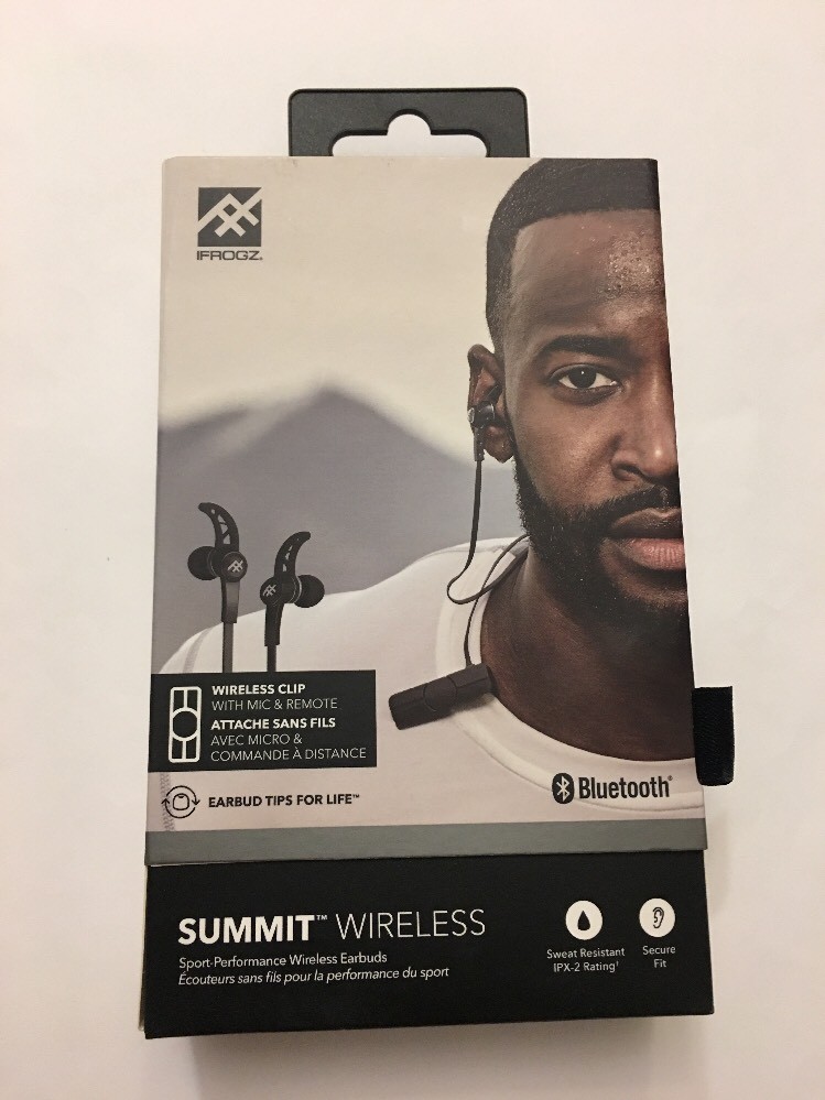 IFROGZ Summit Wireless Earbuds Bluetooth In-Ear Headphones with