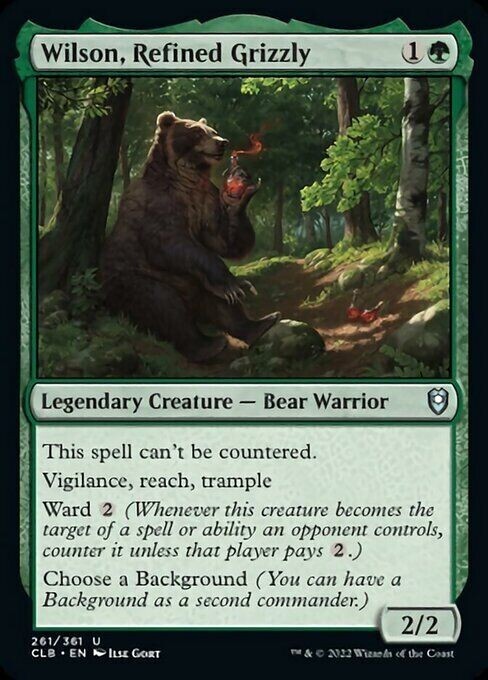 Wilson Refined Grizzly Foil - Commander Legends Battle for Baldur's Gate