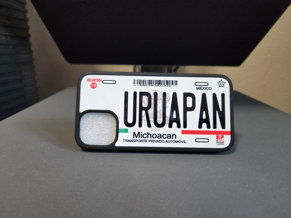 FUNDA TELÉFONO PARACHOQUES MICHOACÁN/CARCASA CELULAR DE MICHOACÁN/FUNDAS CEL MICHOACAN Foto 4 de 4