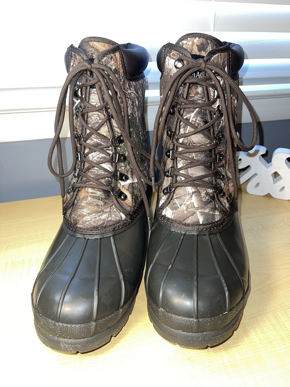 Men's Magellan Outdoors Camo Duck Boot 157860 Realtre… Gem