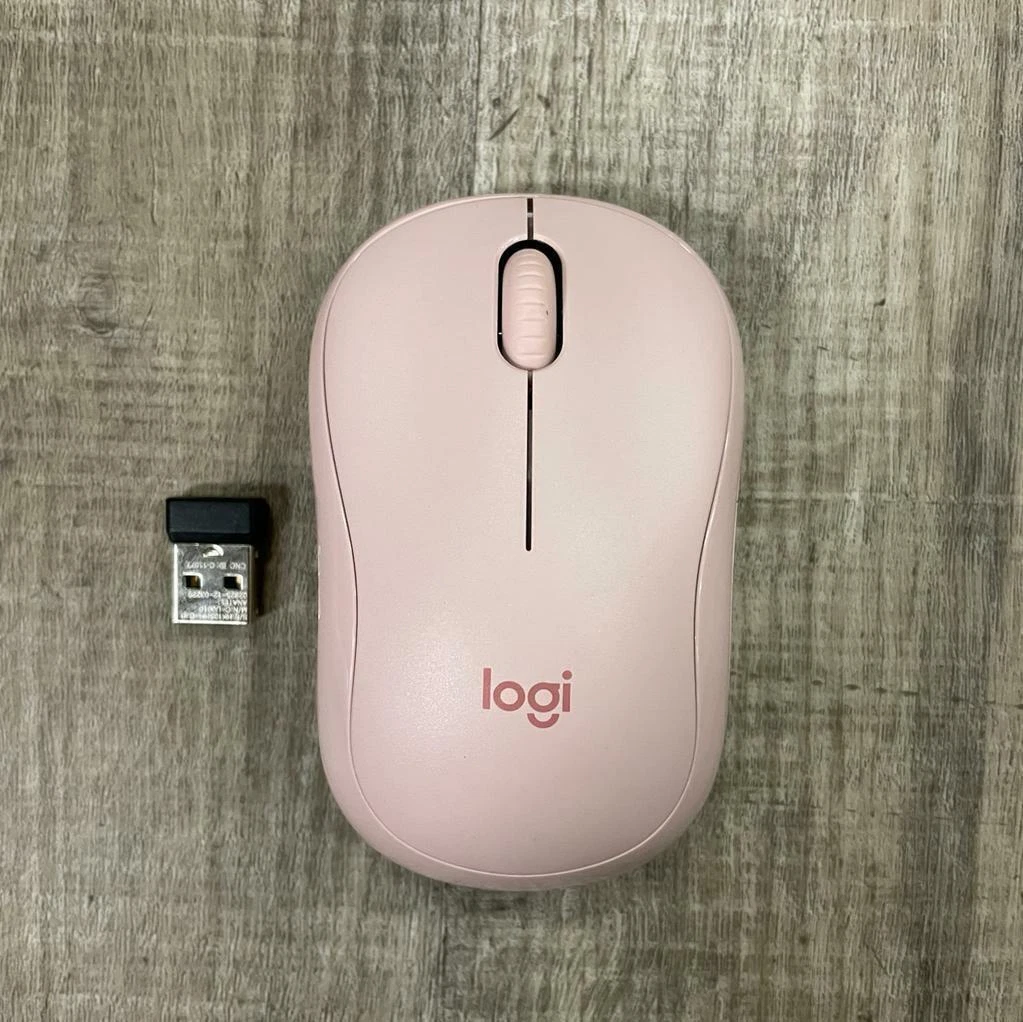 Logitech M220 Silent Wireless Mouse with USB Receiver, Optical 