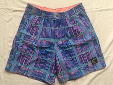Vintage O'Neill shorts-80's-surfer-Aloha-beach trunks-surf-Hang Loose