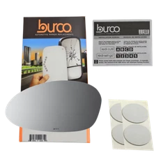 Fits 06-09 BMW 3 Series Driver Side Mirror w/ Clear see details No Rear Mount