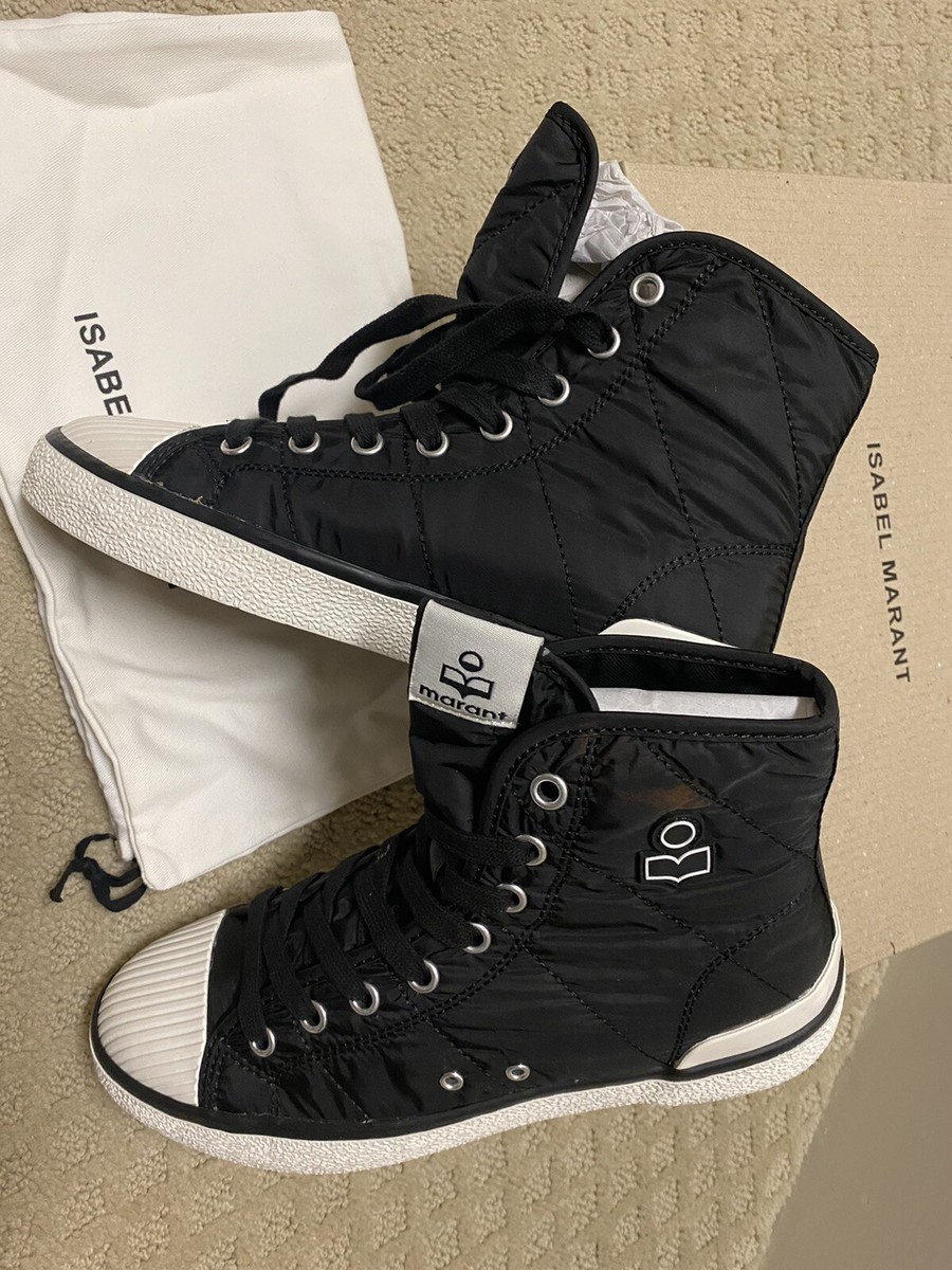 ☆【Isabel Marant】☆BENKEEN HIGH TOP CANVAS SNEAKERS☆ Isabel Marant Benkeen High Top Sneaker Sz 37 | eBay