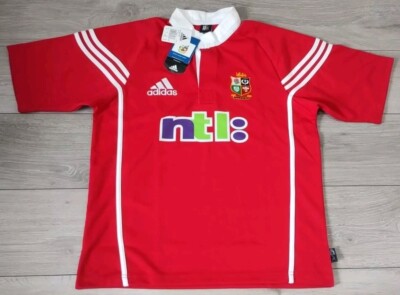 NEW - British & Irish Lions Rugby Shirt 2001 Adidas Medium M