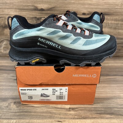 Merrell Moab Speed GTX Women s 9.5 |Mineral| Low Hiking Shoes 