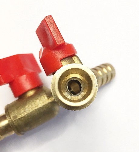 2-Wege Y-Verteiler 10mm - mit Absperrhähnen für Zapfhähne, Gartenschlauch (YV04) - Bild 6 von 6