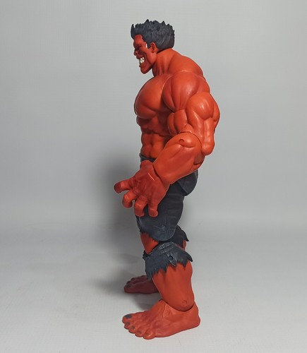 DIAMOND SELECT 2022 MARVEL COMIC RED HULK 9" ACTION FIGURE 100% COMPLETE - Picture 8 of 12