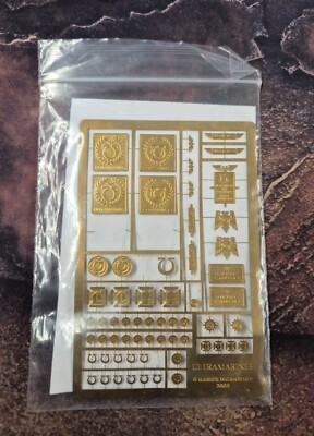 Warhammer 40k - Forge World - Brass Etch - Messing Ätzteile - Ultramarines - OOP
