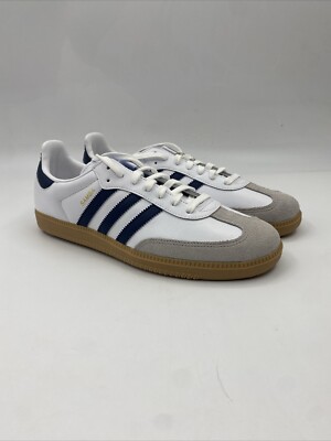 サンダル Adidas Samba OG IF3814 Sneakers Adidas Samba OG White Night Indigo Gum IF3814 Men's Sizes 10
