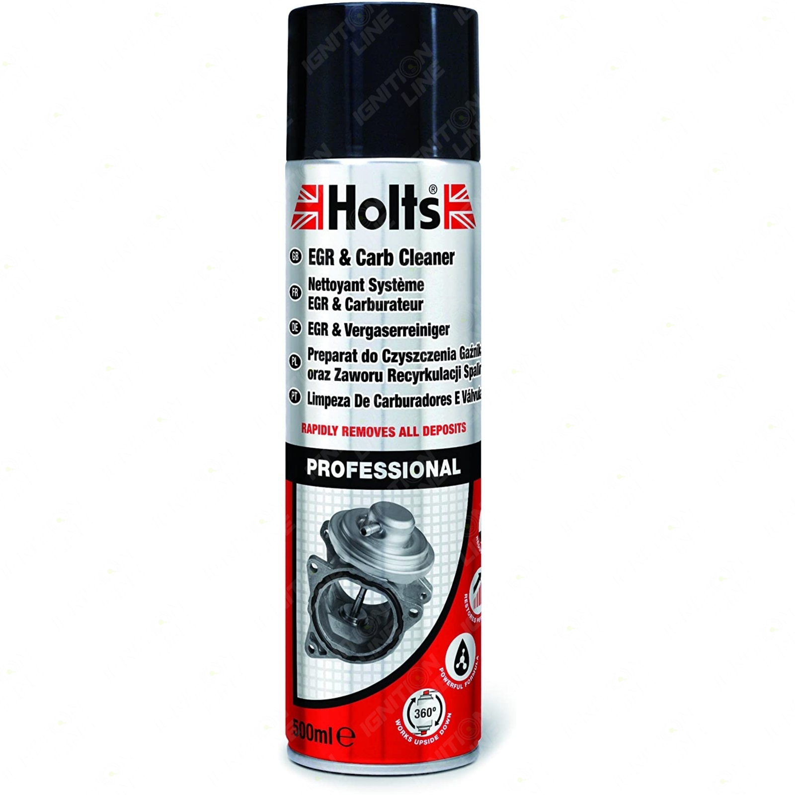 Holts Valve EGR & Carburettor Cleaner Spray Carb Air Petrol Diesel