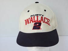 Vintage NASCAR Rusty Wallace 2 Snapback Hat