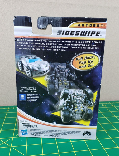 Transformers Dark of The Moon Robo Power Go-Bots SIDESWIPE Autobot Hasbro 2010 - Picture 4 of 10