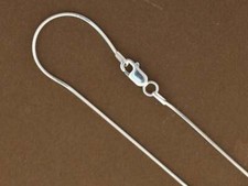 Sterling Silver Diamond Cut Snake Chain, 1.5mm All Lengths,16",18",20"22",24",30