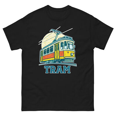 Tram Yellow Object Place Item Urban T-Shirt
