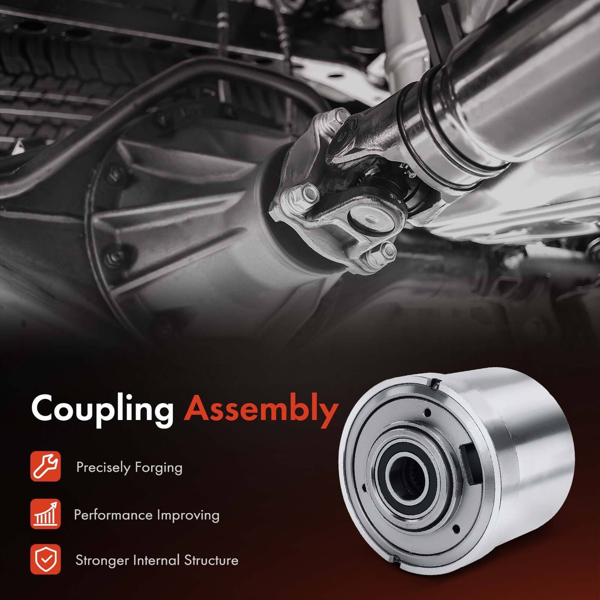 Rear Differential Viscous Coupling Assy for Ford Escape Edge Flex