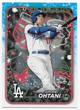 2024 Topps Holiday SHOHEI OHTANI Mega Box Base #H1