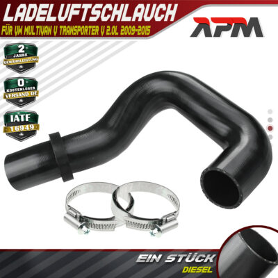 Ladeluftschlauch Turboschlauch Oben für VW Multivan V Transporter V 2.0L 09-15