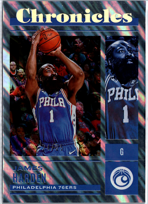 2022-23 Panini Chronicles Basketball James Harden Card #3 Wave