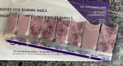Color Street Nails FLORAL AND FOREVER ~ From Jan Color Play Box FOREVER YOURS